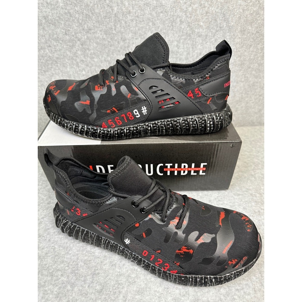 Indestructible Camo X Work‎ Shoes Steel Toe Waterproof Puncture Proof Size 12.5